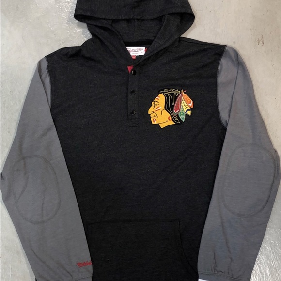 Mitchell & Ness Mid Season Hoodie Tee NWT - Picture 4 of 5